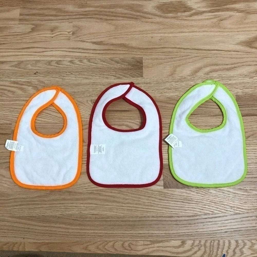 My 1st Halloween Christmas Easter Bibs NWOT